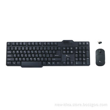 Wireless Keyboard/Mouse Combo, 2,410 to 2,470MHz Working Rate Range, 1.8 to 3.4V Working Voltage